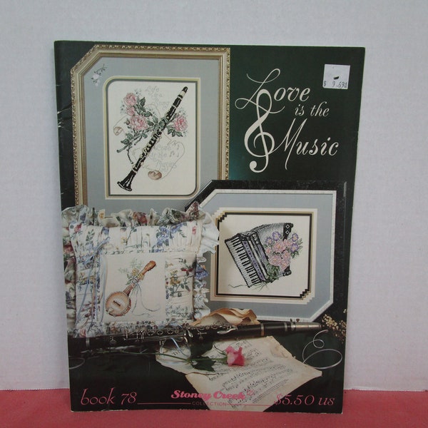 Love Is the Music, Stoney Creek Collection Book 78, 1990 Banjo, Mandolin, Clarinet, Trumpet, Tuba, Accordian