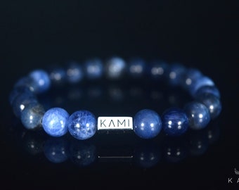 Archangel Michael Kami Crystals™ bracelet by Atlantean King™~ Divine Protection, Inner Courage and Inner Strength 8mm beads