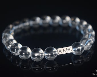 Empath Protection Kami Crystal™ Bracelet by Atlantean King™ ~ Emotional Freedom, Empath Survival Key, For Sensitive Souls & Empath 8mm beads