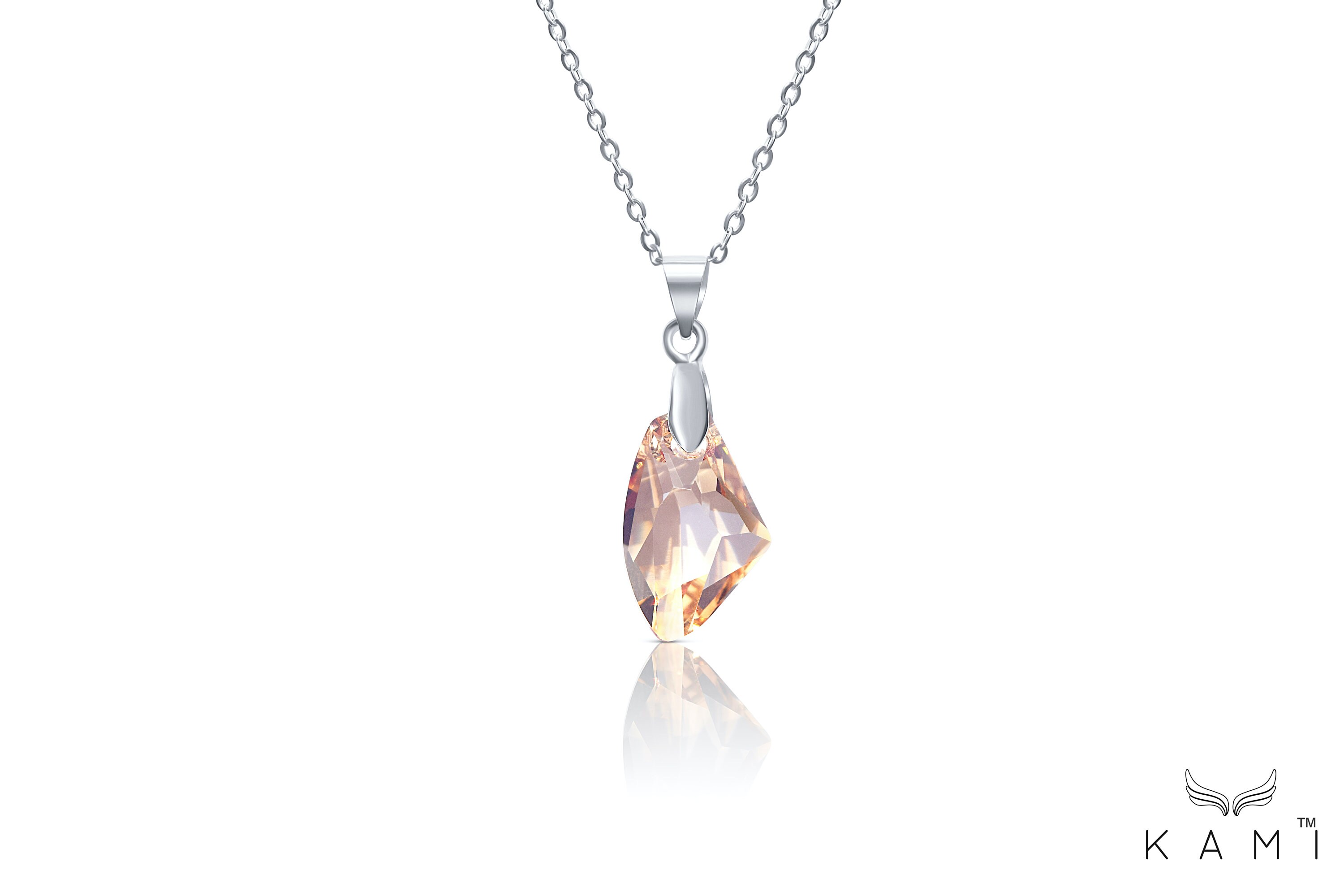Archangel Sandalphon Kami Crystal™ (pendant) by Atlantean King™ for Divine Grounding, Inner Calmness, Clear Mind, New Focus