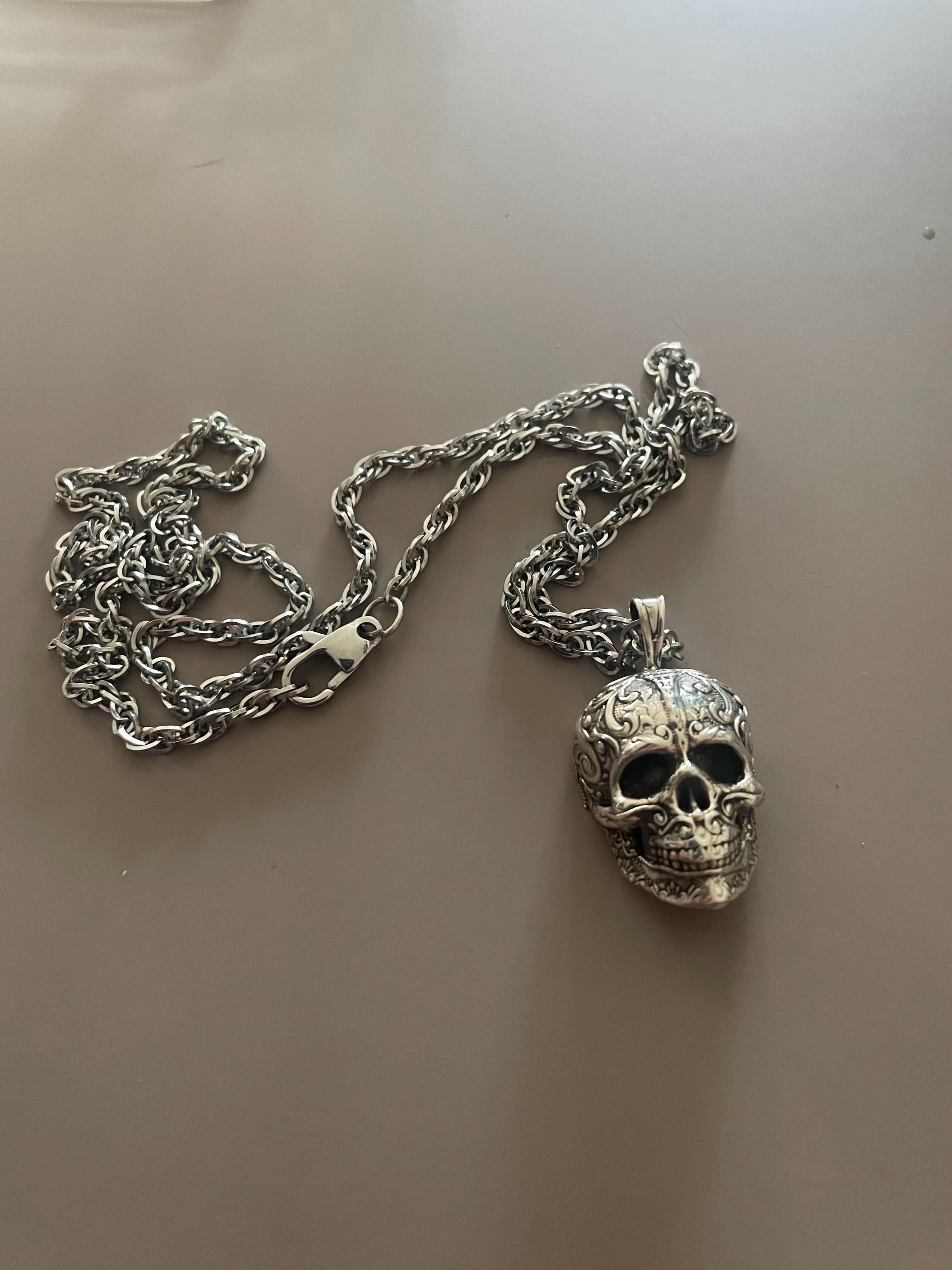 Condolo Tescho D Zucchero Grocollo N Pelle, Collana Con Charm - Foto 9