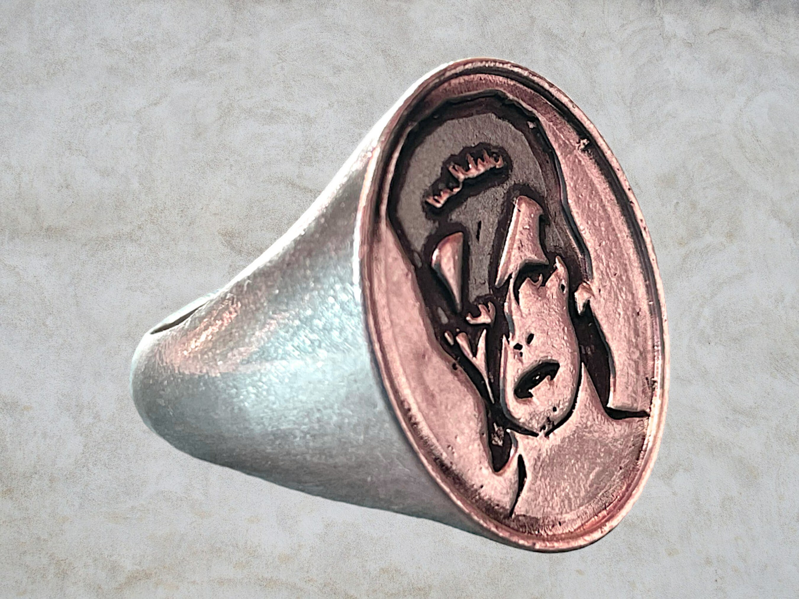 David Bowie Ring - Etsy