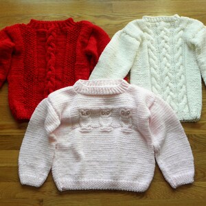 Sale & Free Shipping - Handmade Cable Sweaters