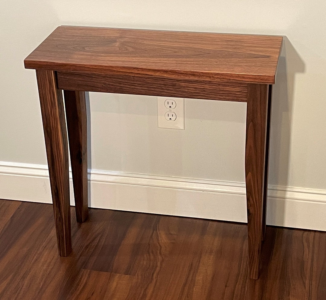 Solid Black Walnut Entry Table Console Table Sofa Table Side Table Accent Table Hall Table Etsy