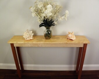 table console door mid statement zen century modern entry hall