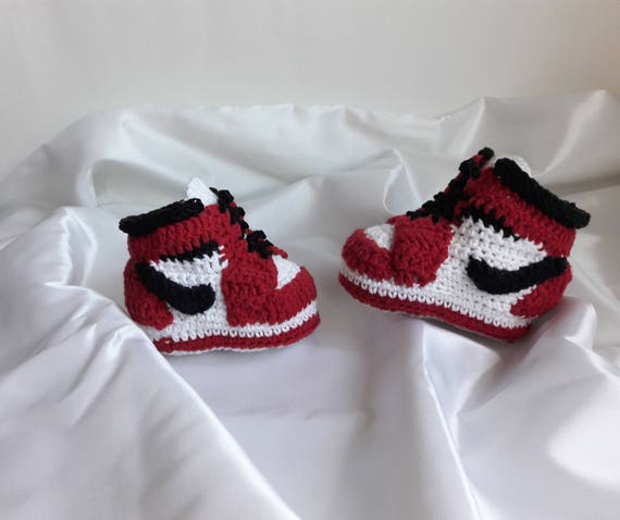 Bébé Bébé CrochetJordan Bottines JordanieChaussures Baskets Au Crochet InfantilesNike De Pour Tricotées odxCBeWr
