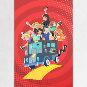 Impression road-trip estival des voleurs (11 x 17)