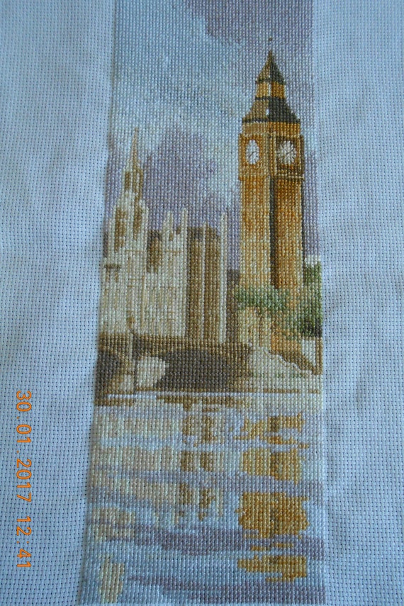 Big Ben In London Pattern Cross Stitch Pattern London Pattern Etsy