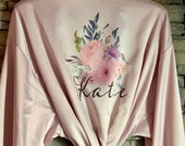 Customized Bridesmaid Robe, Bridesmaid Gifts, Silk Bridesmaids Robes, Bridesmaid Robe, Bridal Robes Set, Bridesmaid Proposal, Bride Robe