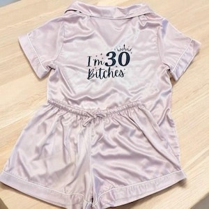 30th Birthday Pajama Party Etsy Canada