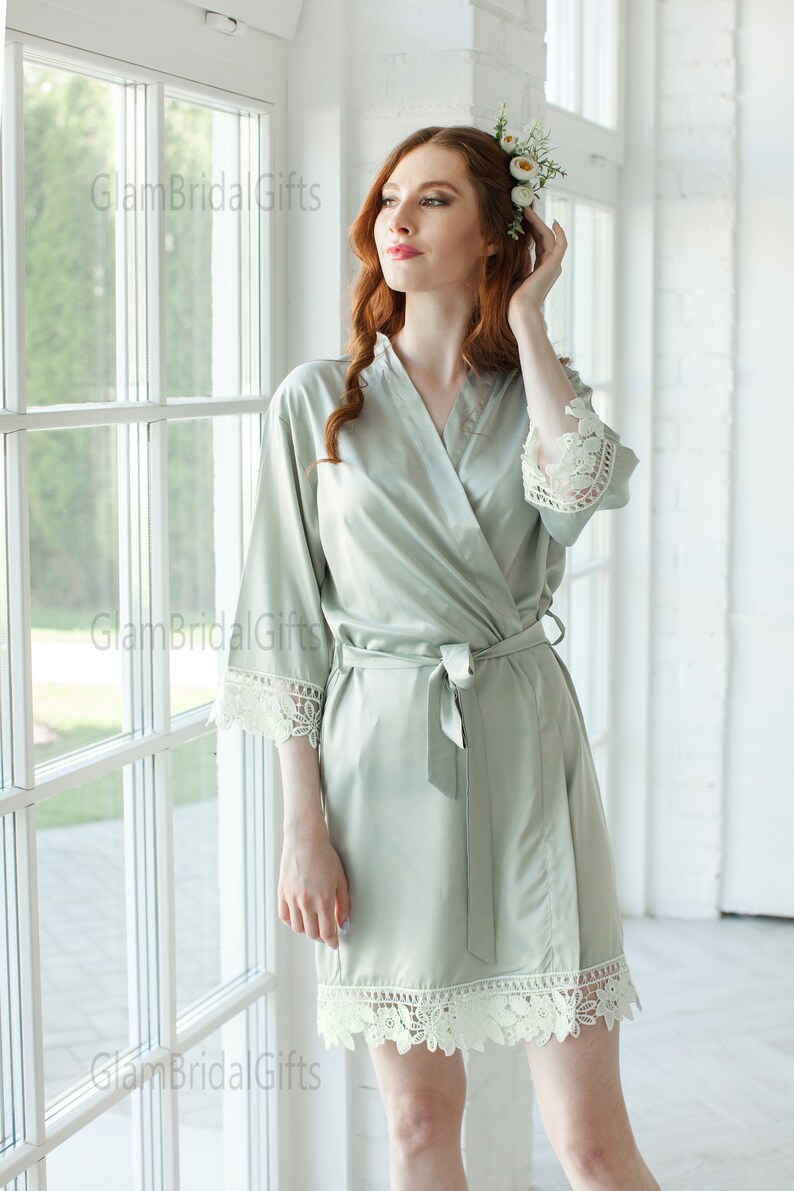 Dusty Rose Bridesmaid Robes Gift for Bridesmaid Dusty Rose Etsy