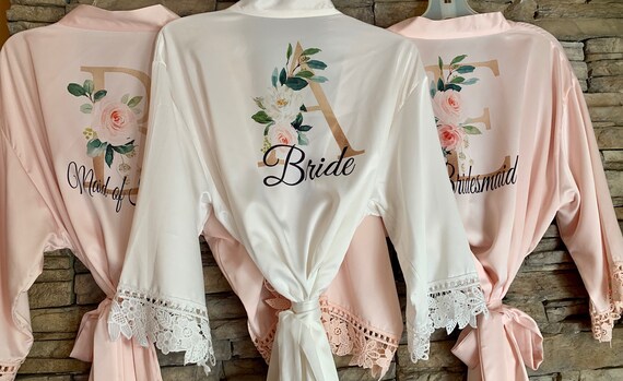 bridesmaid robes set of 10