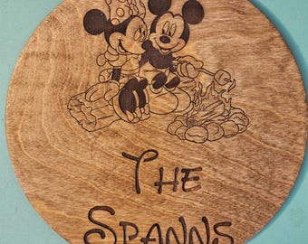 Disney Fort Wilderness Wood Sign