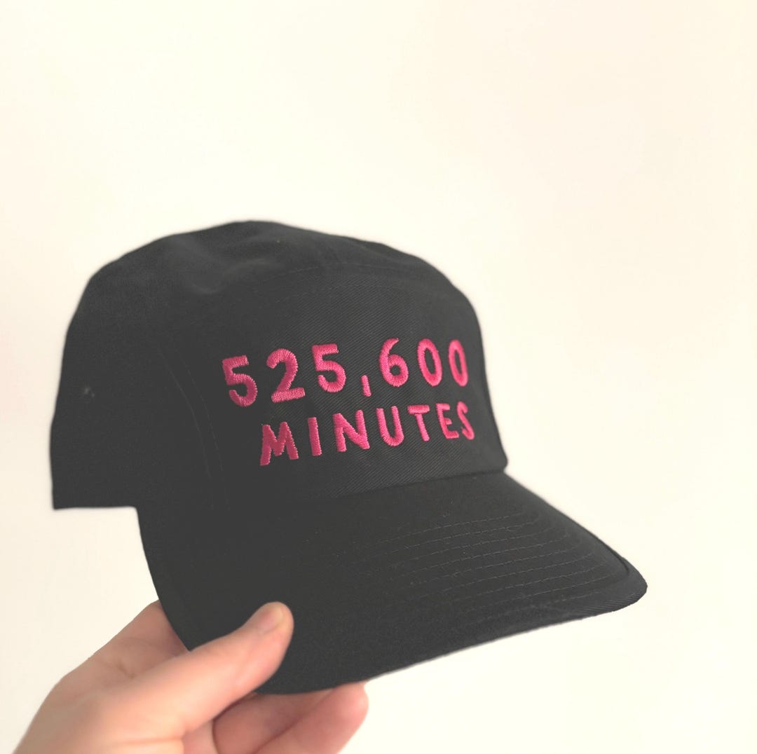 Rent 525,600 Minutes Five Panel Cap for Broadway Lovers! Sing-along ...