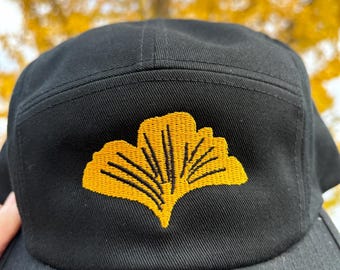 Ginkgo Leaf Five Panel Cap