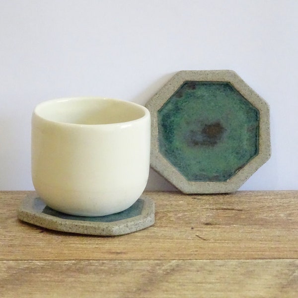 Varidian, Blue Green. Stoneware