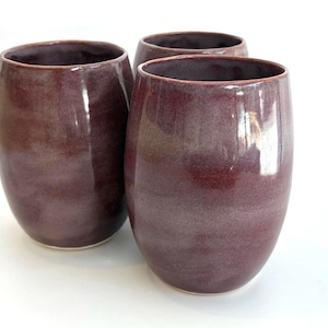 Handmade Ceramic Tumbler 300ml – Rustic Pottery Cup – Earthy Glazed Coffee Mug – Minimalist Boho Drinkware – Artisan Stoneware Gift