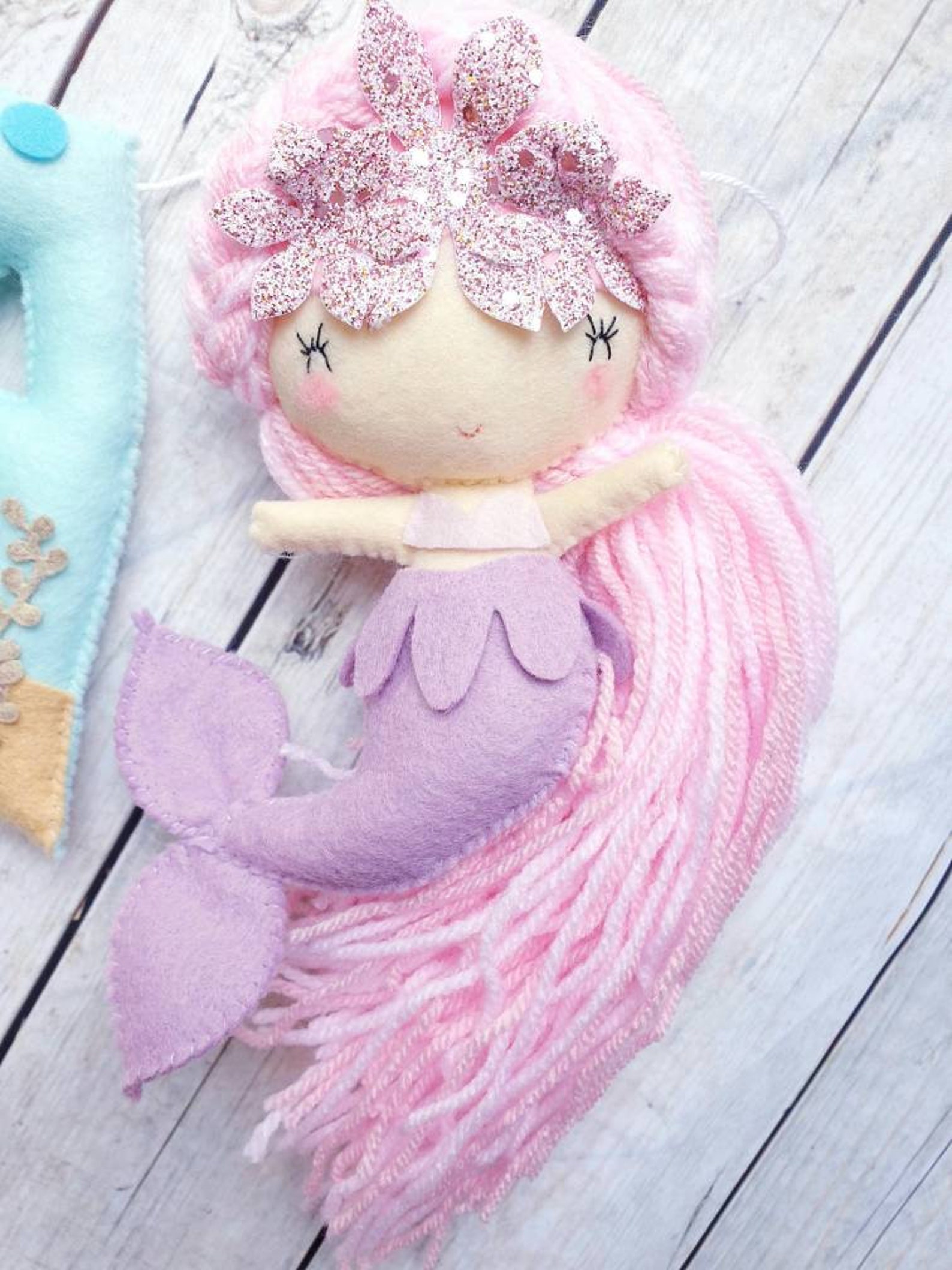 Custom Underwater Name Bunting Name Garland Nursery Etsy