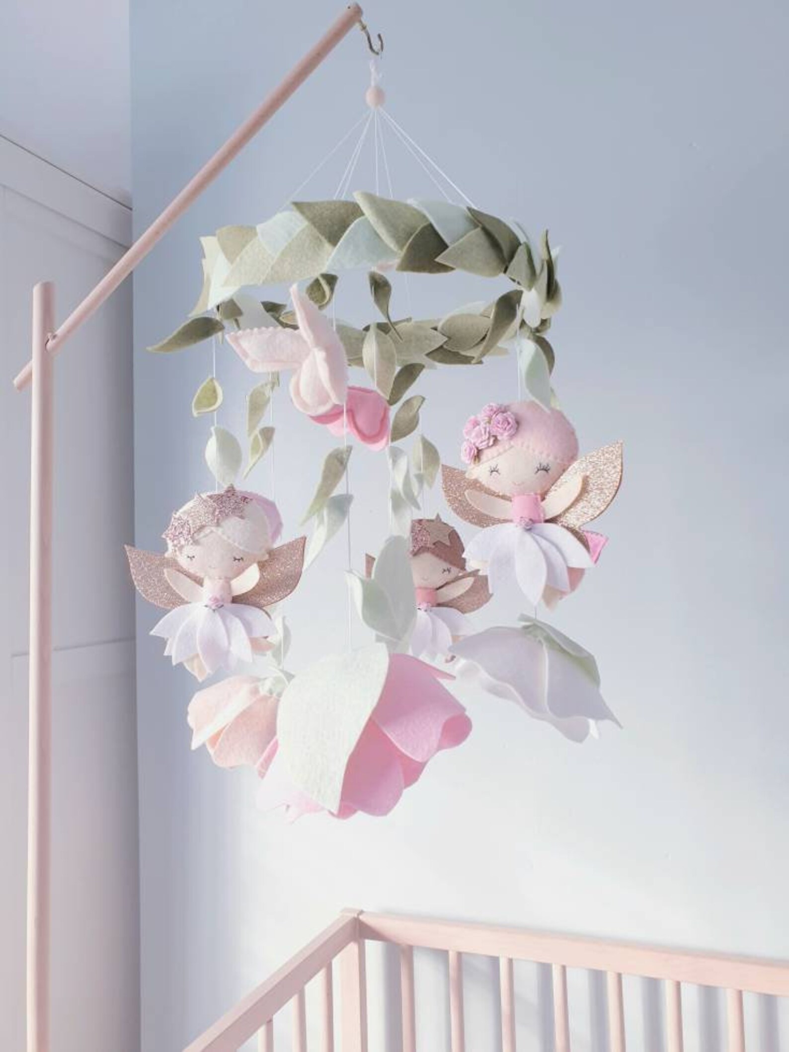 Fairies and Butterflies Baby Mobile Cot Mobile Crib Mobile Etsy