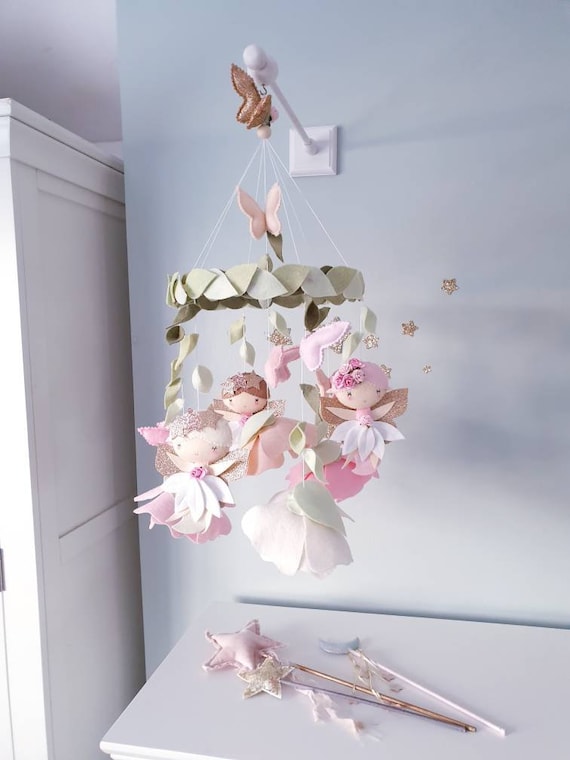 Fairies and Butterflies Baby Mobile Cot Mobile Crib Mobile