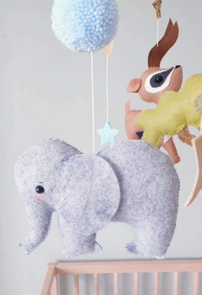 Safari Baby Mobile Safari Nursery Crib Mobile Cot Mobile Etsy