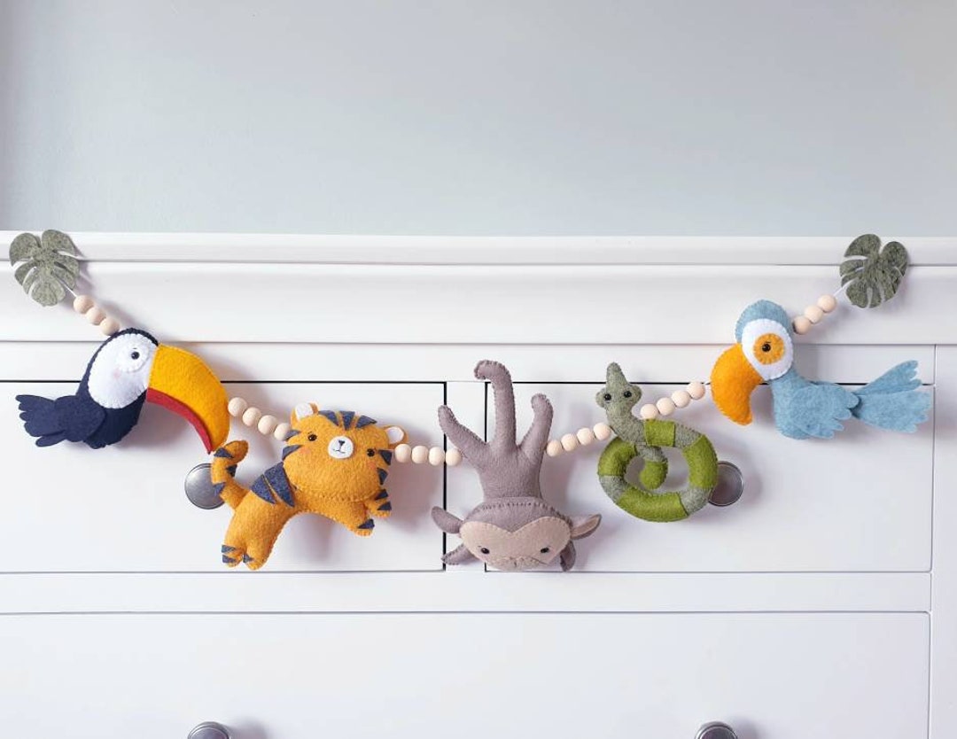 Jungle Garland Jungle Nursery Safari Nursery Safari Garland Etsy