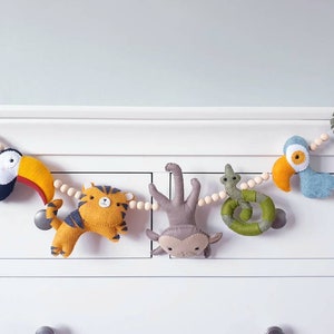 Jungle Garland - Jungle Nursery- Safari Nursery- Safari Garland