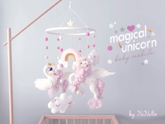 baby mobile unicorn