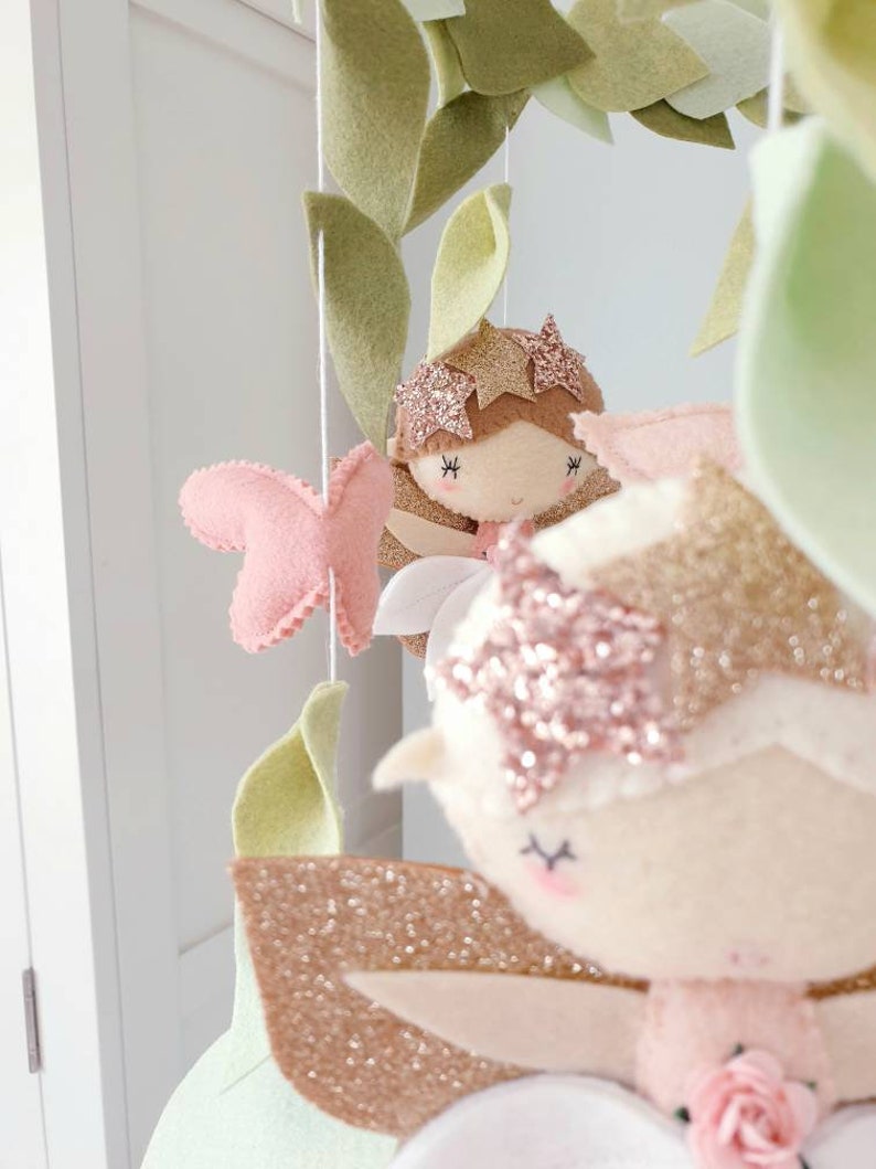 Fairies and Butterflies Baby Mobile Cot Mobile Crib Mobile Etsy