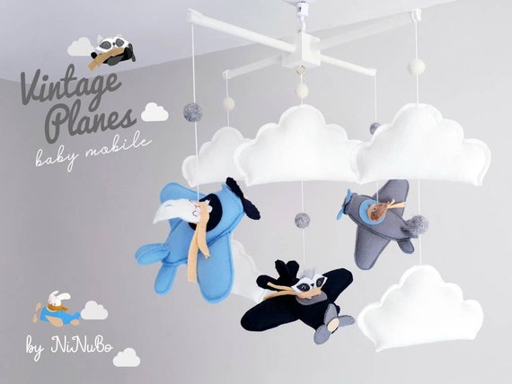 aeroplane cot mobile