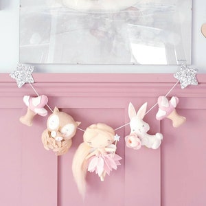 Fairy Garland- Woodland Garland- Woodland Nursery- Fairy Nursery