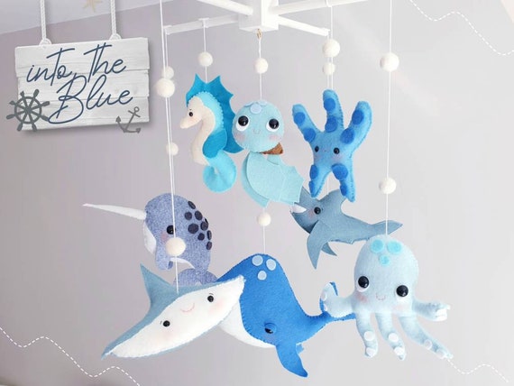 sea animal baby mobile