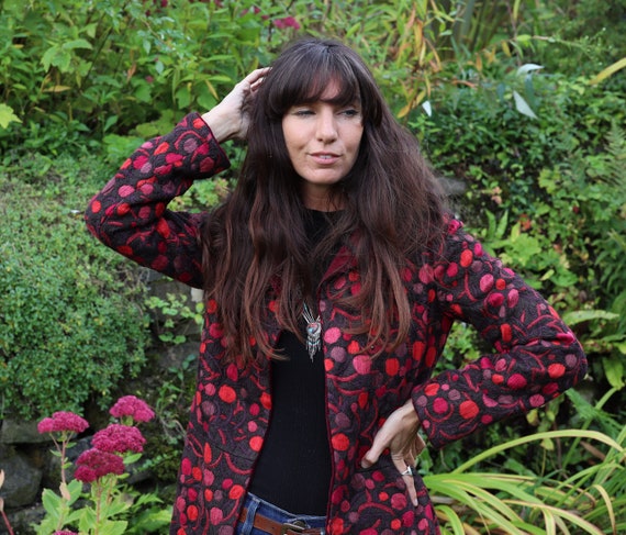 Vintage Designer Nicole Farhi 80s Silk 