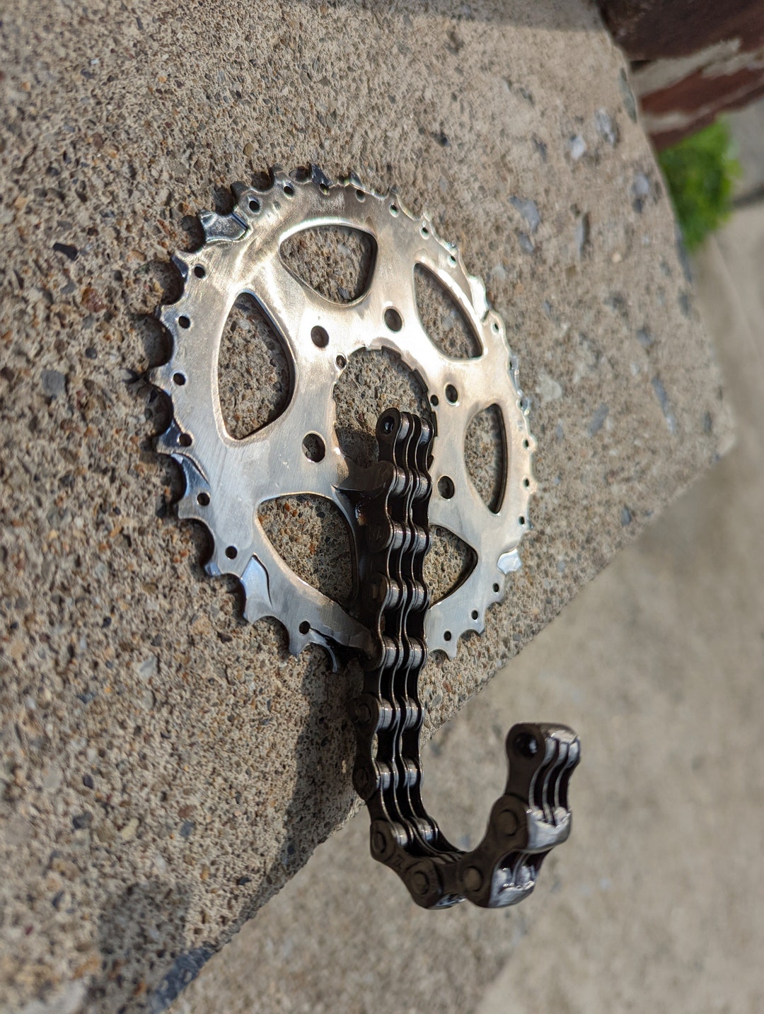 Heavy Duty Single HD Hook Made From Recycled Bicycle Parts - Etsy