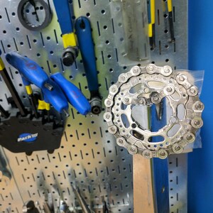Bottle Opener Handmade from Recycle Bicycle chain and cogs image 5