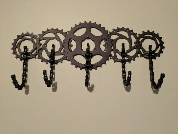 Metal Chain Link Keyring Hook Gear Hanger Hat Coat Holder Wall Rack Garage Decor Metal Chain Link Keyring Hook Gear Hanger Hat Coat Holder Wall Rack Garage Decor