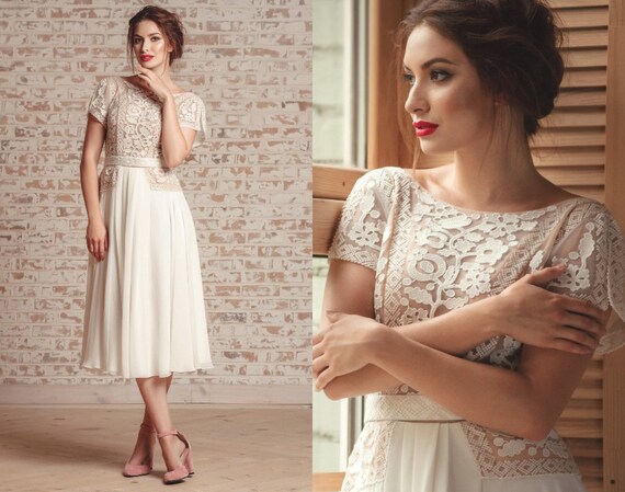 romantic chiffon dress