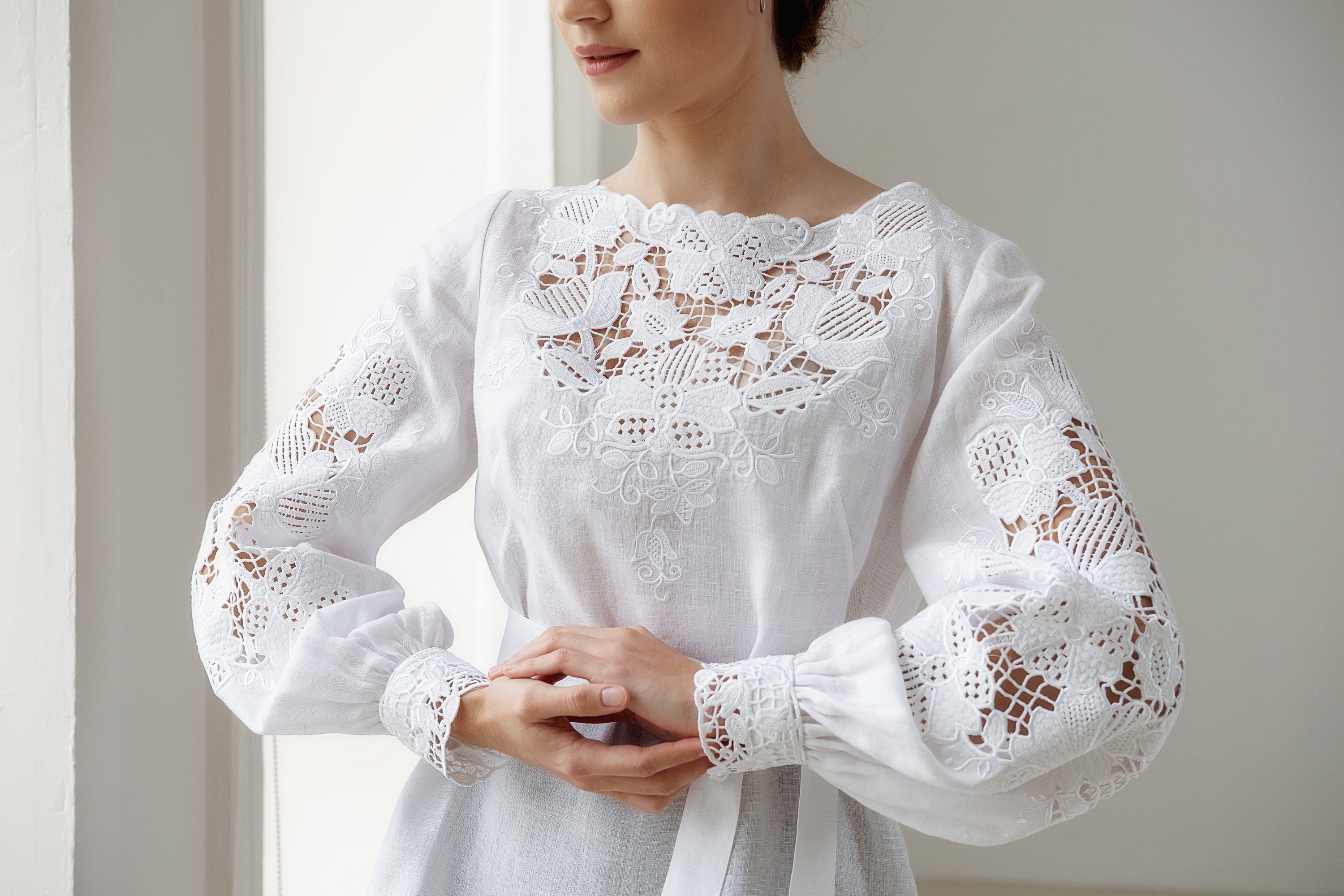 Volume Cutwork Blouse（シャツ/ブラウス）｜ànuke（アンヌーク