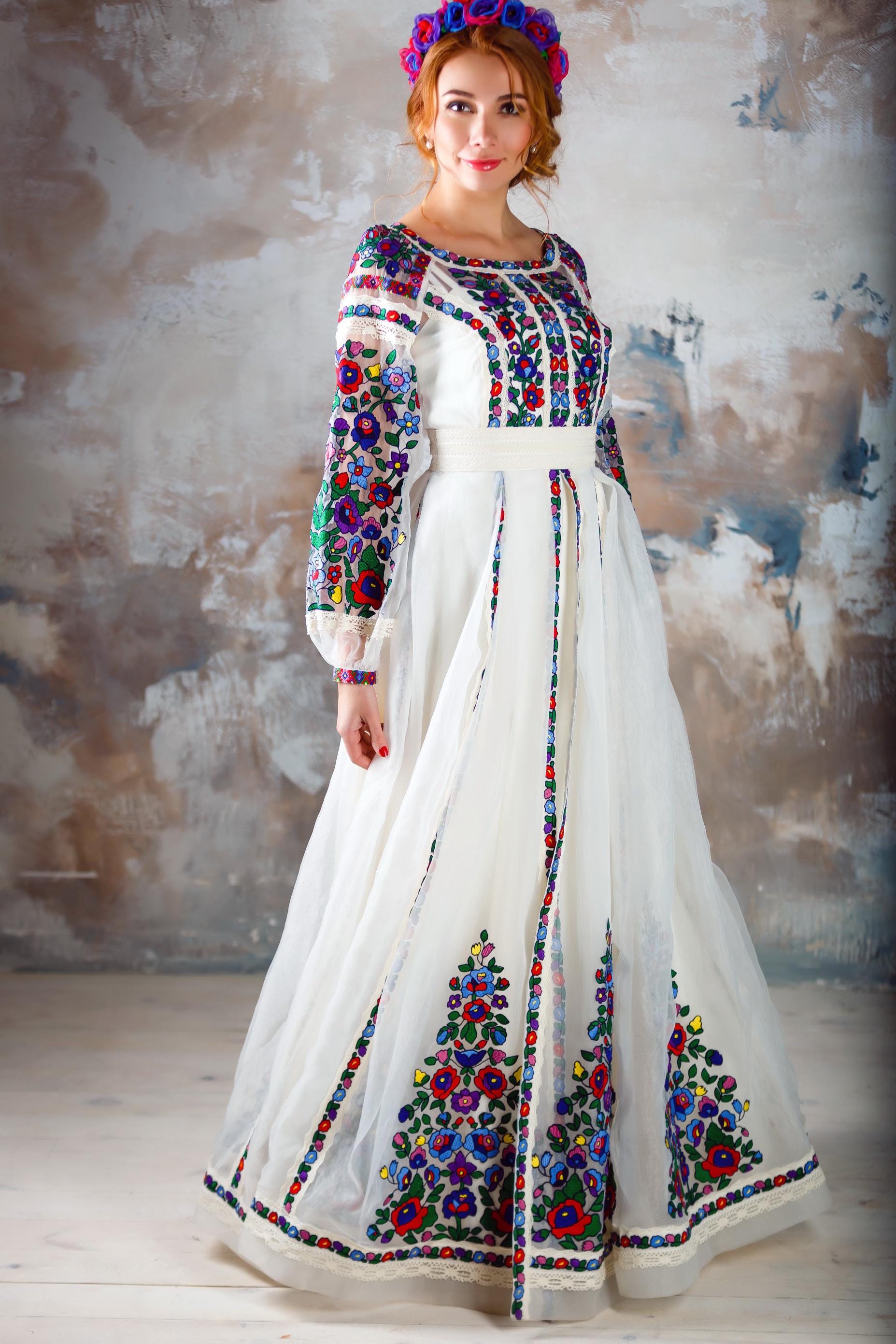 sachin and babi light blue dress embroidery: Dresses For Women main image 0