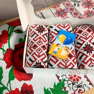 Decorative Ukrainian Towels for Kitchen - Traditional Home Decor