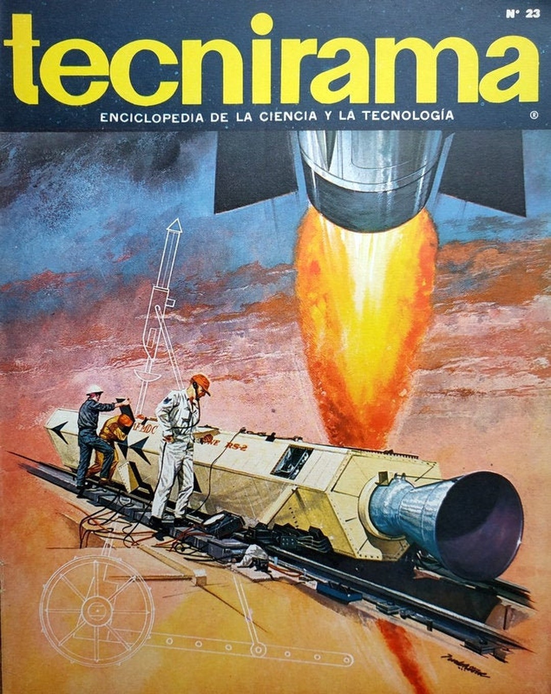 1963 Vintage Original Magazine Cover of Science and Technology ...