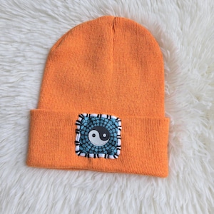 Patchwork Griz Yin Yang Beanie Hat