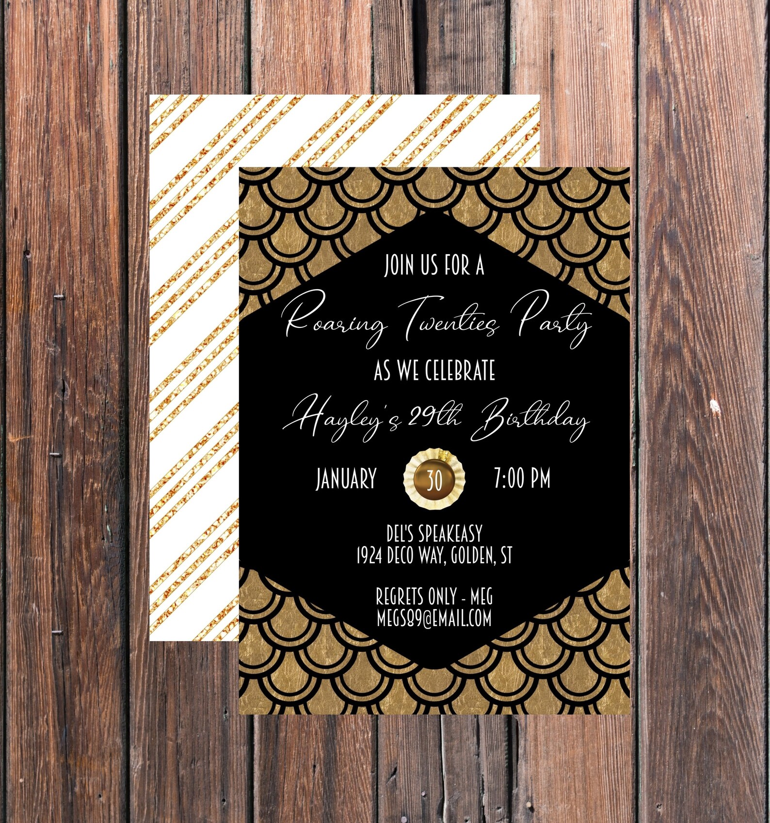 Roaring 20s Invitation, Roaring Twenties, Unique Party Theme, Elegant