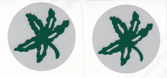 Ohio state hotsell buckeye leaf stickers