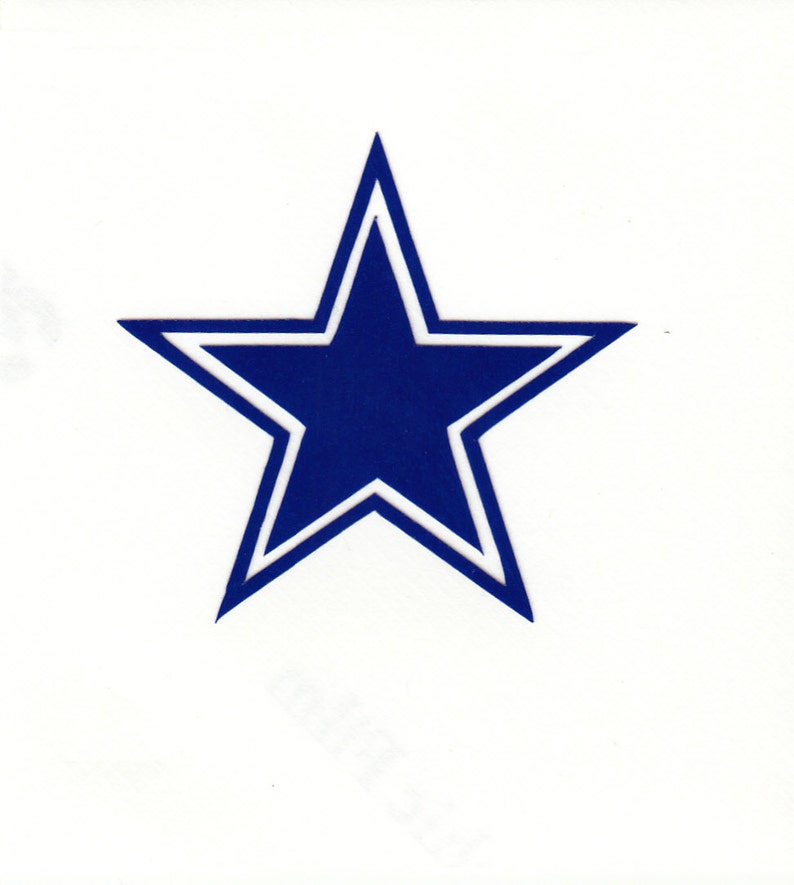 Highly reflective Dallas Cowboys die cut decal various sizes 2 Etsy