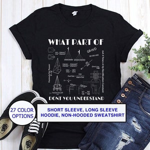 XRAY - What Part Don&#39;t You Understand (White Ink) Short Sleve Shirt - Choose Your Color!