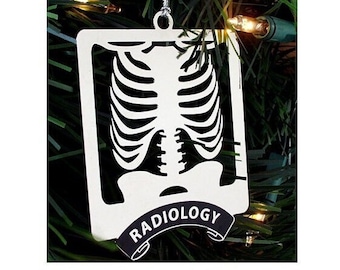 Radiology Christmas Ornament - Stainless Steel