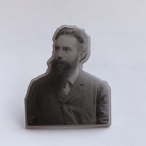 Radiology pin - Conrad Roentgen
