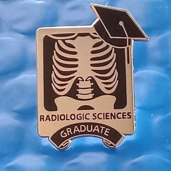 Xray Tech Graduate Pin - Radiology Gift