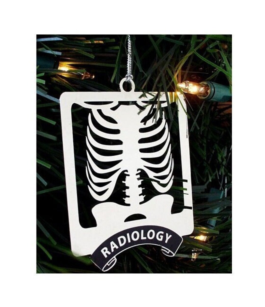 Radiology Christmas Ornament Stainless Steel Ships Same Day Etsy